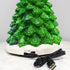 Christmas Village Animated Santa's Shop Rotating Shelf Musical LED Light Tree